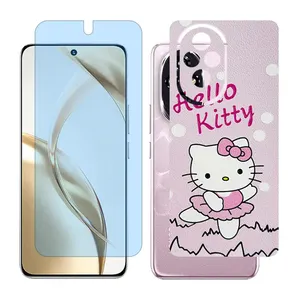 Glass Together model matte anti blue screen protector suitable for Honor 200 mobile phone with back cover sticker