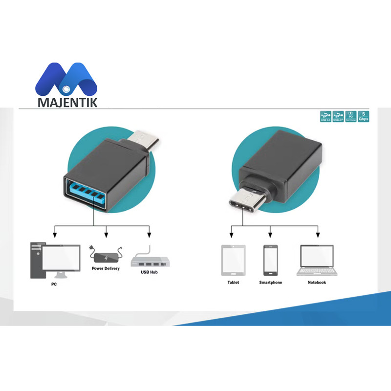 مبدل USB به USB-C مجنتیک مدل U3C