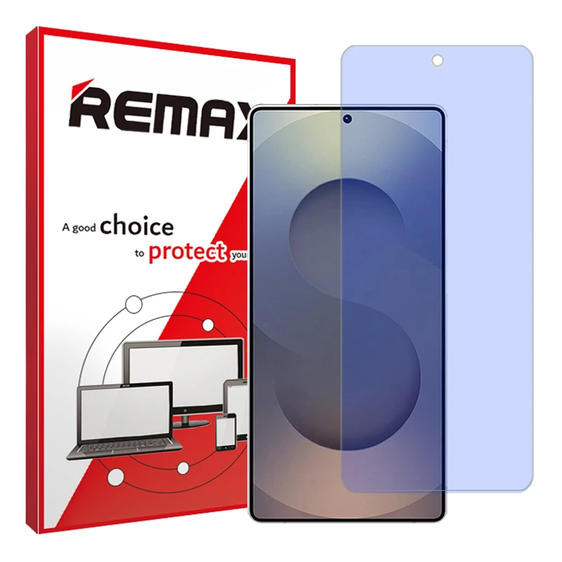 محافظ صفحه نمایش آنتی بلو ریمکس مدل Resistant مناسب برای گوشی موبایل سامسونگ Galaxy S25 Ultra