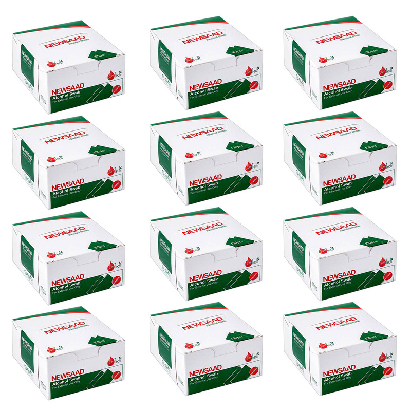 پد الکلی نیوساد مدل A-12 دوازده بسته 100 عددی