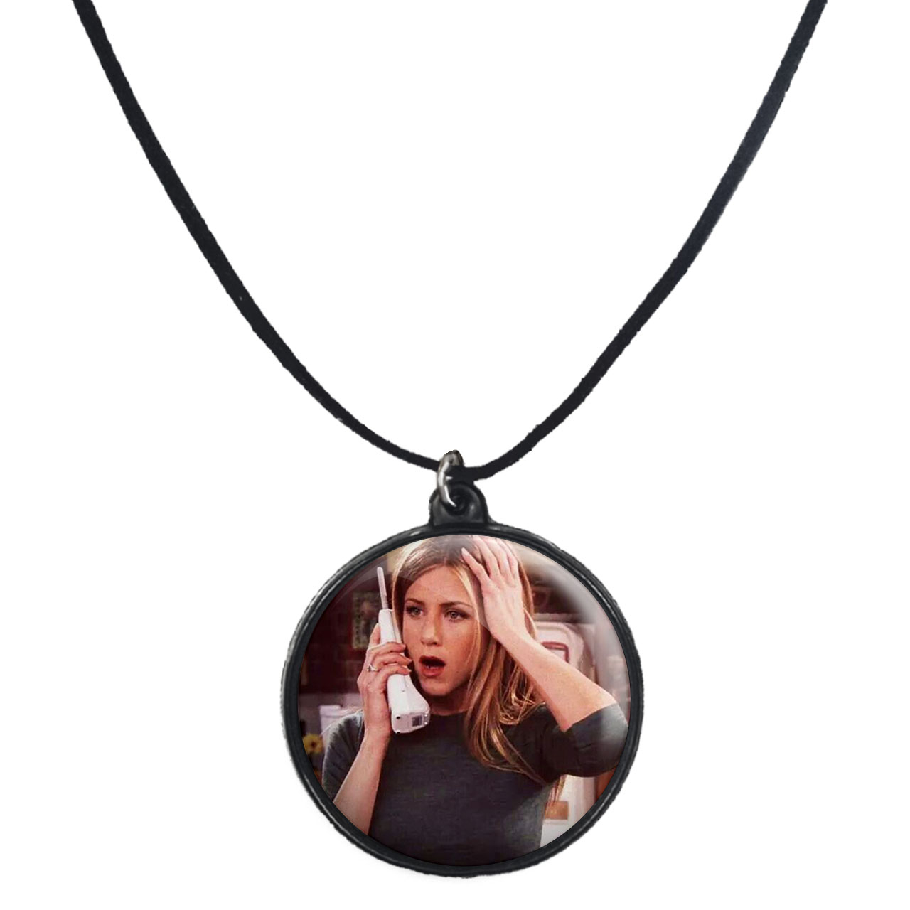 گردنبند پرمانه طرح فرندز کد pmb.18960 مدل دو طرفه