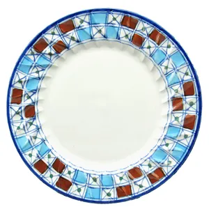 بشقاب برنج خوري ميبد مرواريد مدل شطرنجي