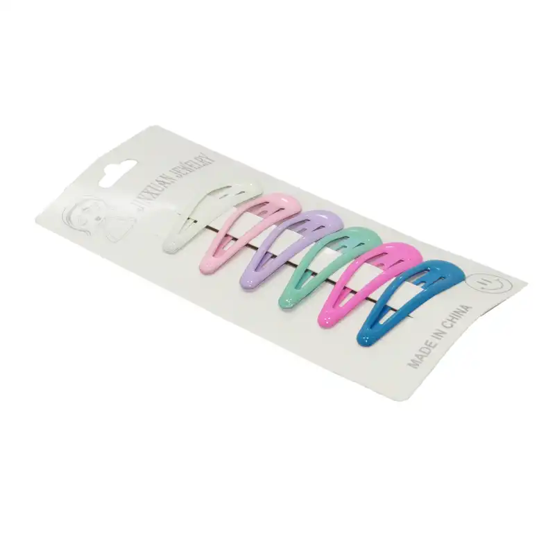 گیره مو زنانه مدل EI 47 مجموعه 6 عددی