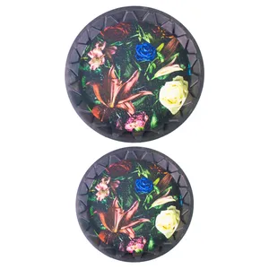 سینی مدل دایره کد 6-965 بسته 2 عددی