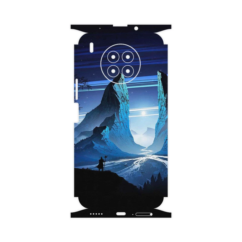 برچسب پوششی ماهوت مدل Blue Mountains Digital Art-FullSkin مناسب برای گوشی موبایل هوآوی Nova 8i