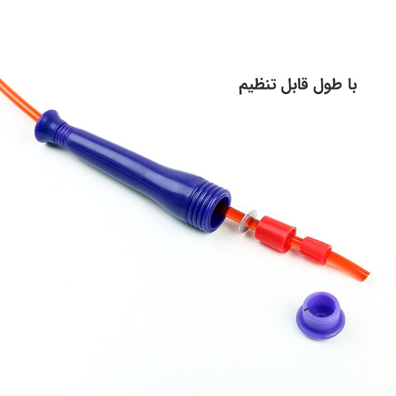 طناب ورزشی تناسب اندام تن زیب مدل Adjustable -  - 15