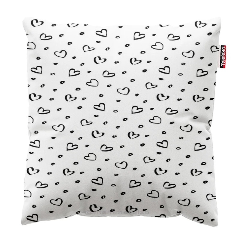 کوسن پاد آفرین مدل قلب کد 867 سایز 30*30 سانتی متر