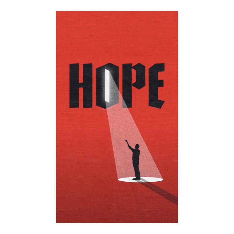 پوستر طرح hope کد f002