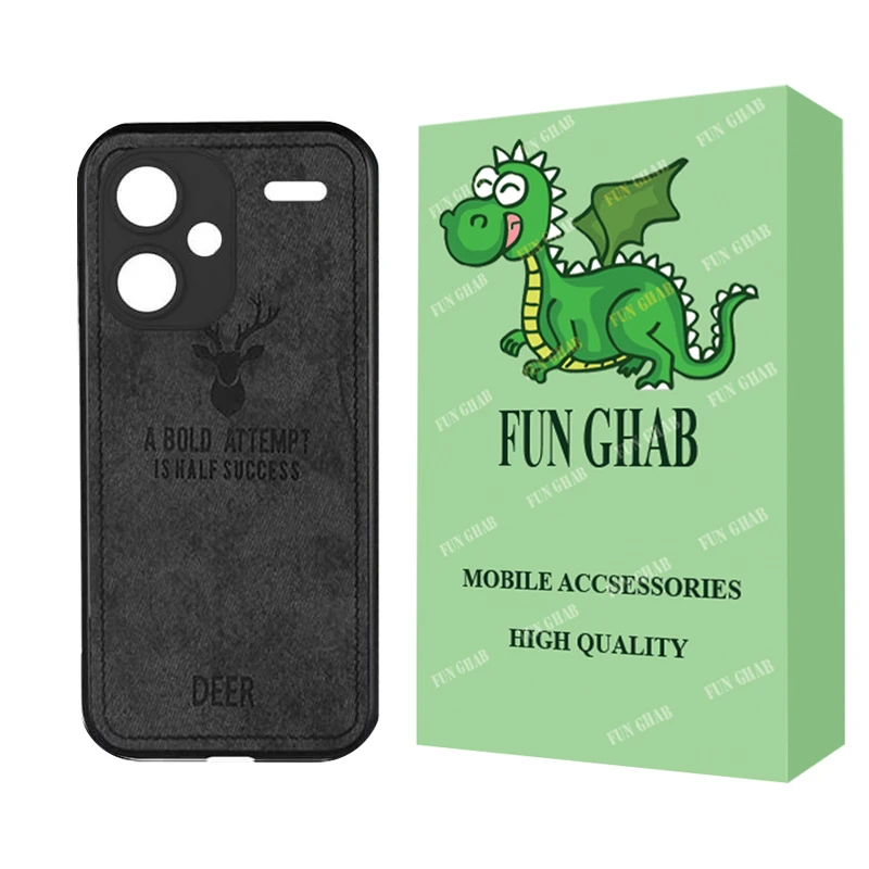 کاور فان قاب مدل گوزنی مناسب برای گوشی موبایل شیائومی Redmi Note 13 Pro Plus