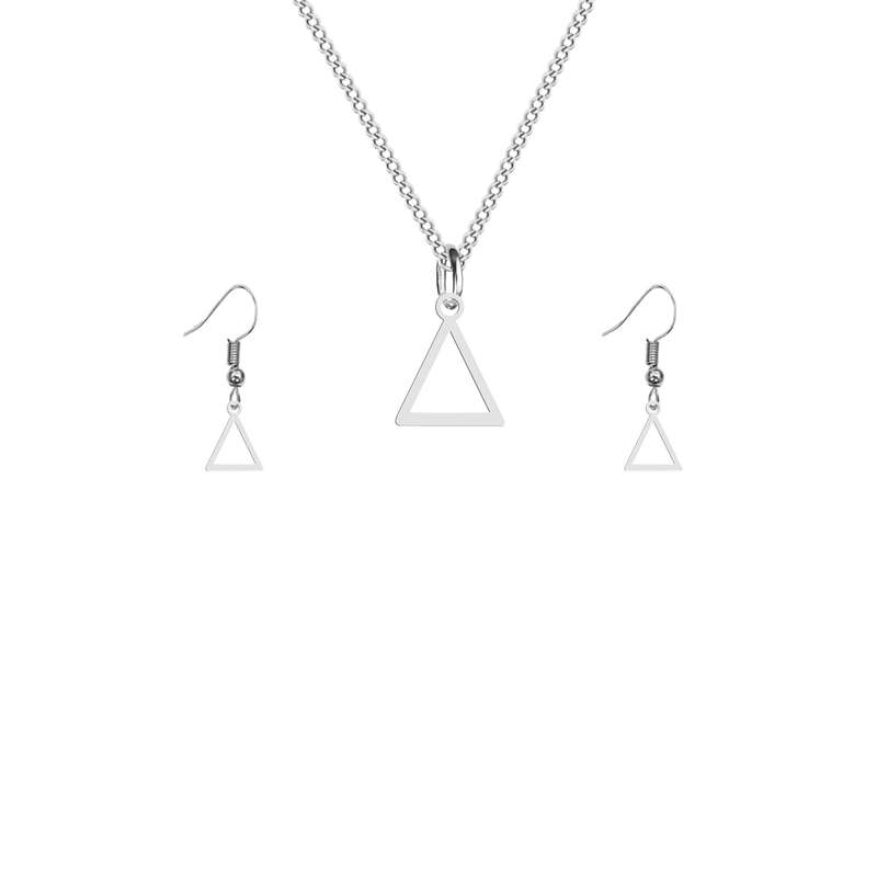 نیم ست زنانه هایکا طرح مثلث مدل s.ha1_108