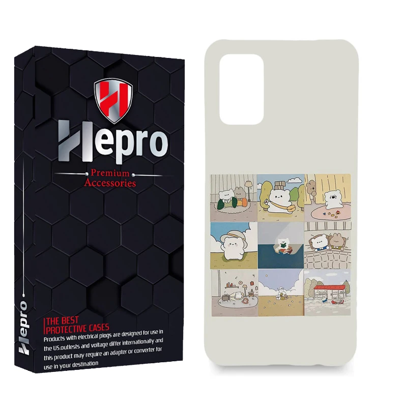 کاور گارد هپرو مدل MC مناسب برای گوشی موبایل سامسونگ Galaxy A02S