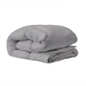 کاور لحاف آدنو مدل راه راه کد IR189 یک نفره سایز 160x220 سانتی متر