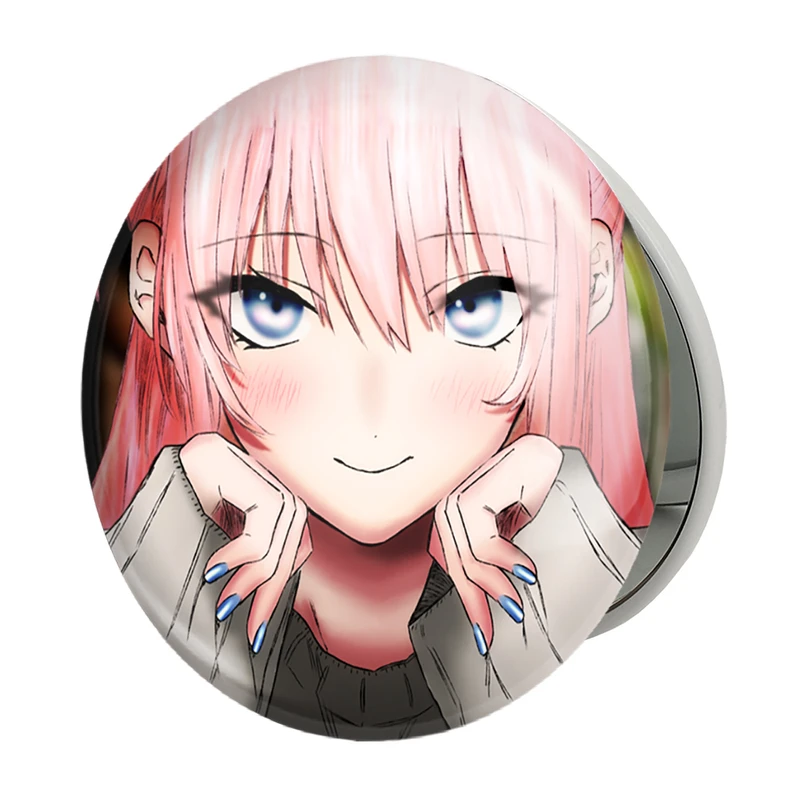 آینه جیبی خندالو طرح شیکیموری سان انیمه شیکیموری مدل تاشو کد 15863 