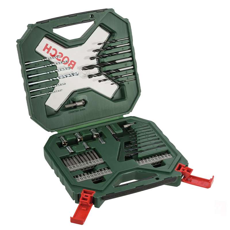 مته و سرپیچ گوشتی بوش مدل X line 60 - 2607010611 مجموعه 60 عددی