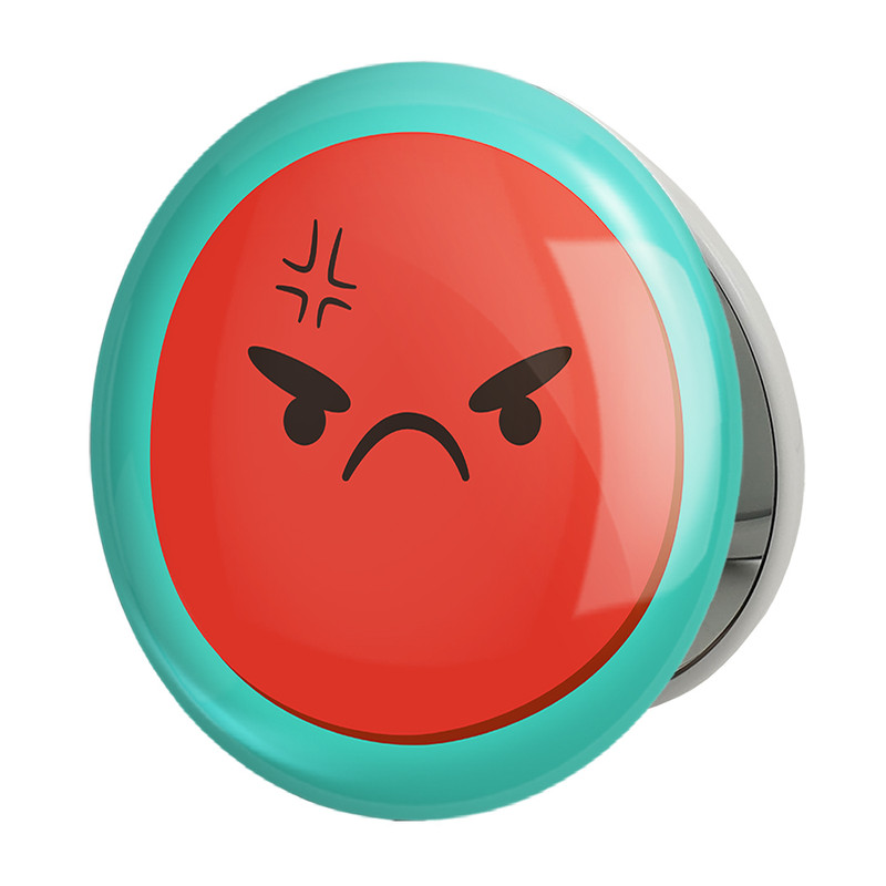 آینه جیبی خندالو طرح ایموجی Emoji مدل تاشو کد 5378 