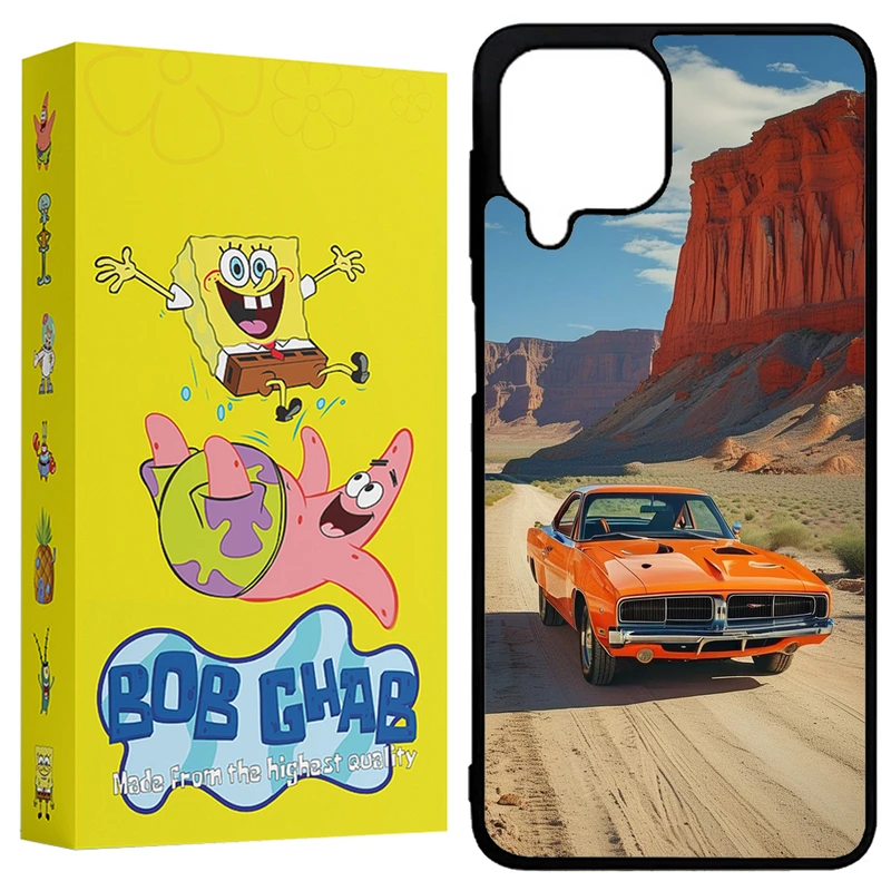 کاور باب قاب طرح ماشین مدل BCPA224 مناسب برای گوشی موبایل سامسونگ Galaxy A22 4G / M22 4G / M32 4G