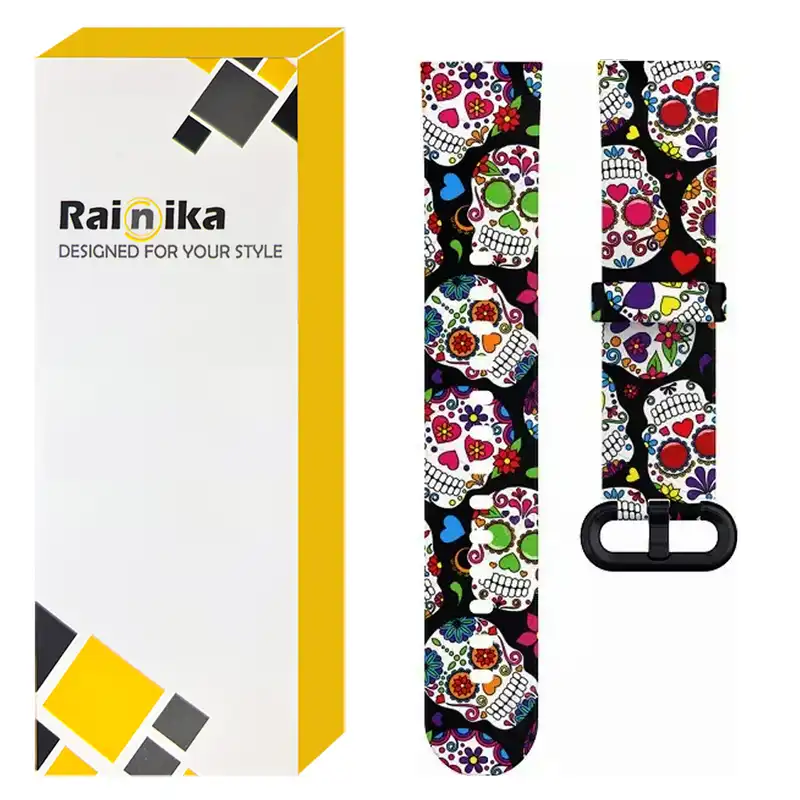 بند رینیکا مدل Skeleton مناسب برای مچ بند هوشمند شیائومی Mi Watch Lite