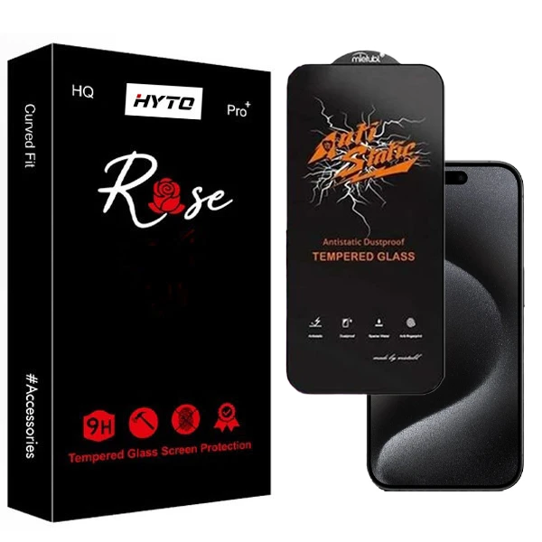 محافظ صفحه نمایش هیتو مدل Rose Antistatic Guard مناسب برای گوشی موبایل اپل Iphone 16 Pro