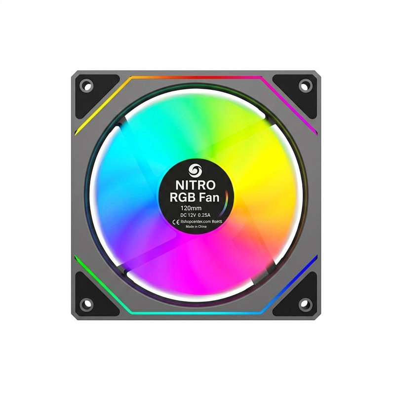 فن کیس نیترو مدل INFINITY-ARGB-PWM