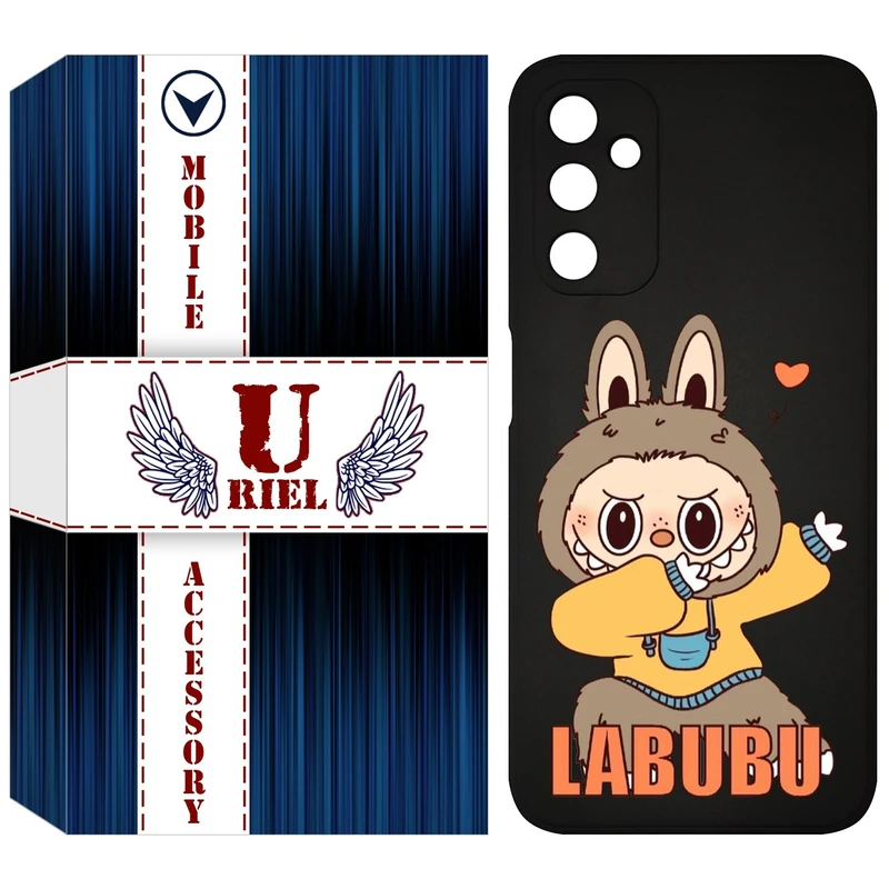 کاور یوریل مدل KSH کد 104 طرح عروسک لبوبو مناسب برای گوشی موبایل سامسونگ Galaxy M14