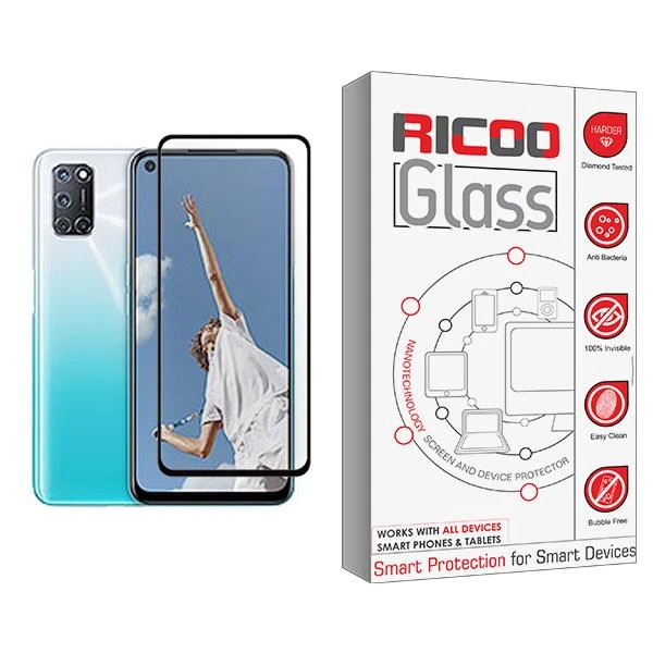 محافظ صفحه نمایش ریکو مدل Ricoo Glass MIX001 مناسب برای گوشی موبایل اوپو A52