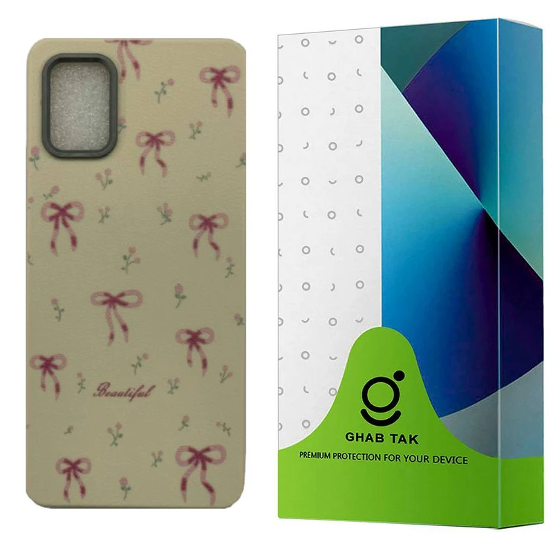 کاور قاب تک مدل پاپیون و لاله مناسب برای گوشی موبایل سامسونگ Galaxy A51