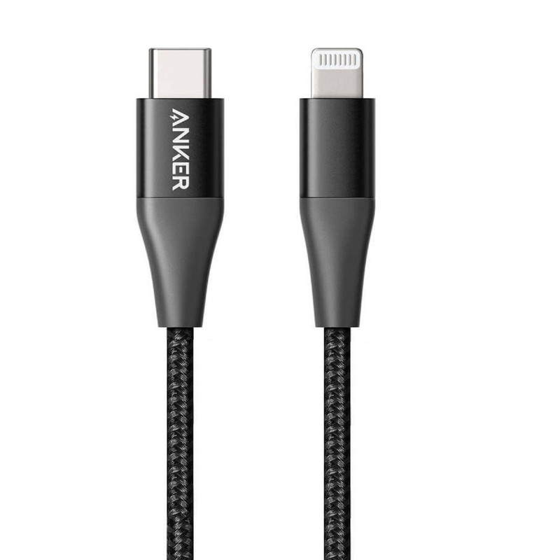 کابل تبدیل USB-C به لایتنینگ انکر مدل || +PowerLine طول 1.8 متر