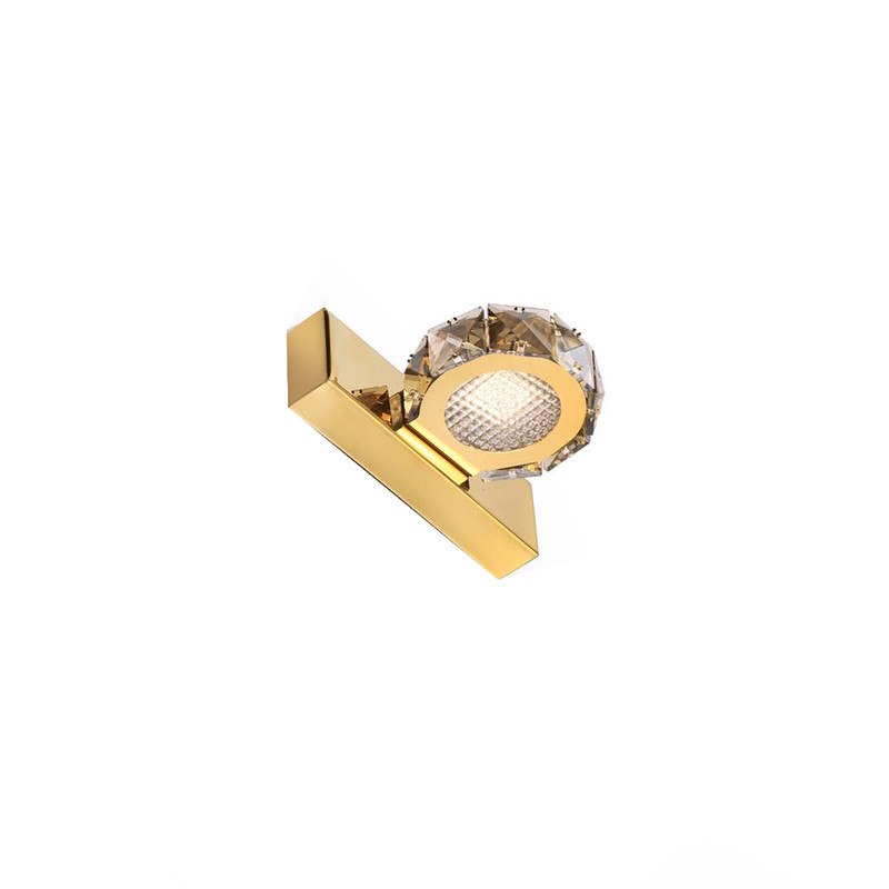 چراغ دیواری مدل کریستال بیضی کد F147