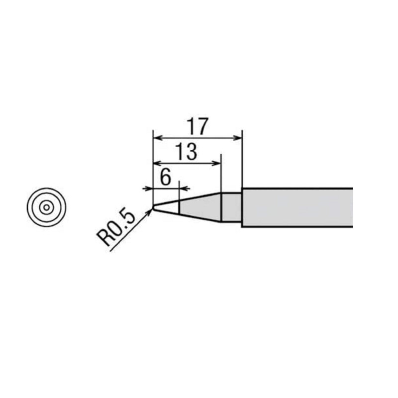 نوک هویه گات مدل TQ-77RT-B