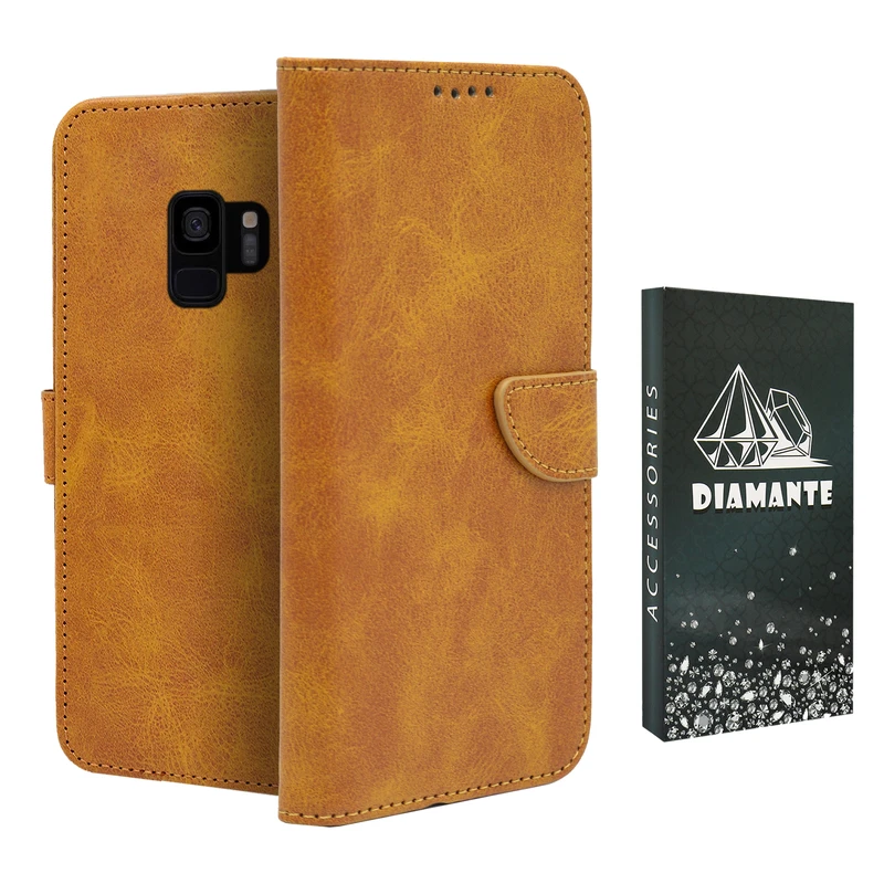 کیف کلاسوری دیامانته مدل Nezhad  Bk مناسب برای گوشی موبایل سامسونگ Galaxy S9