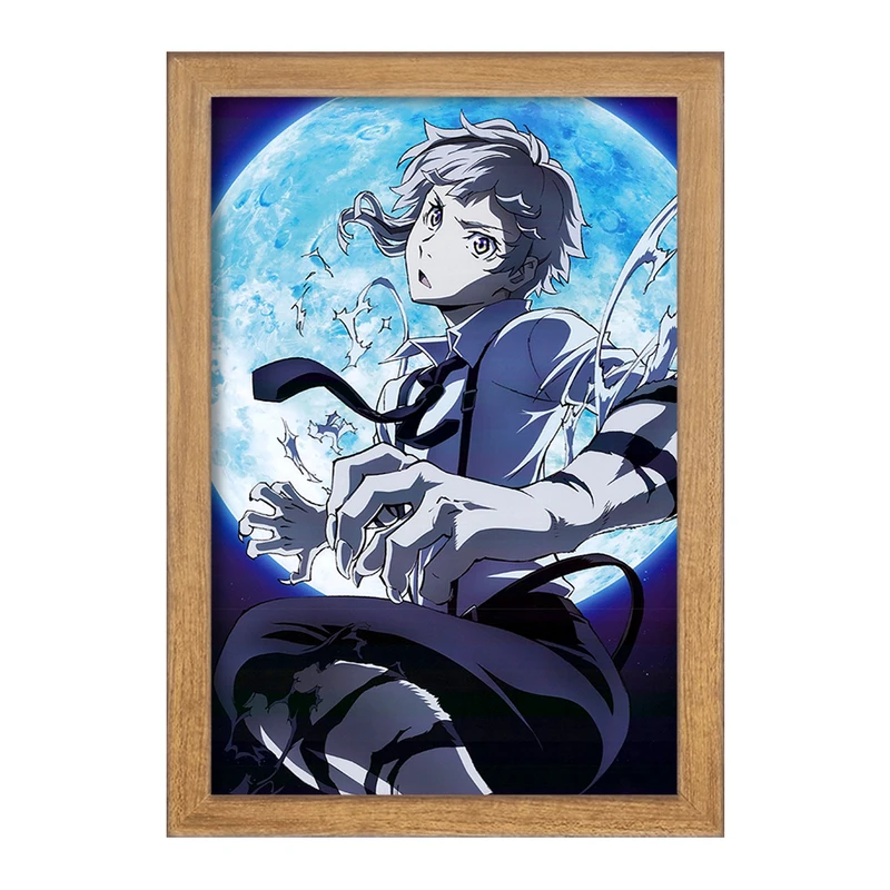 تابلو خندالو مدل آتسوشی انیمه سگ های ولگرد بانگو  کد 15666