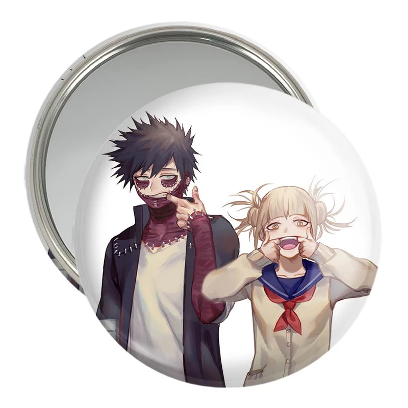 آینه جیبی خندالو مدل توگا و دابی انیمه آکادمی قهرمان من   کد 11566