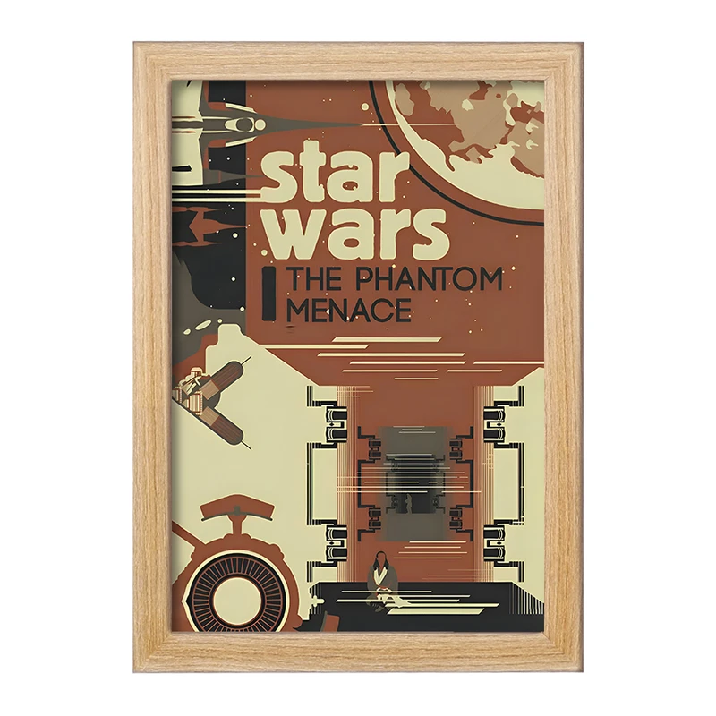 تابلو خندالو مدل جنگ ستارگان (Star Wars) کد F10501