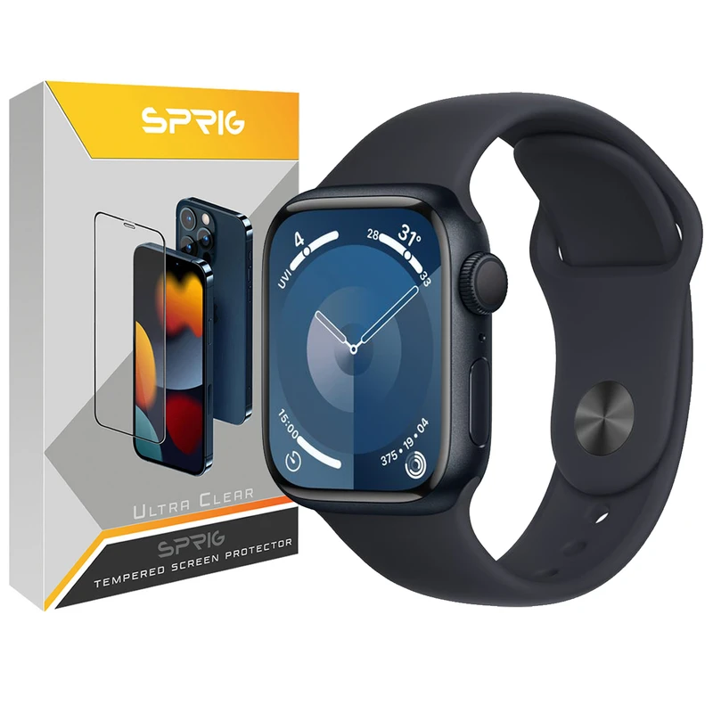 بند سیلیکونی اسپریگ مدل Sic مناسب برای اپل واچ Series 9 41 میلی متری