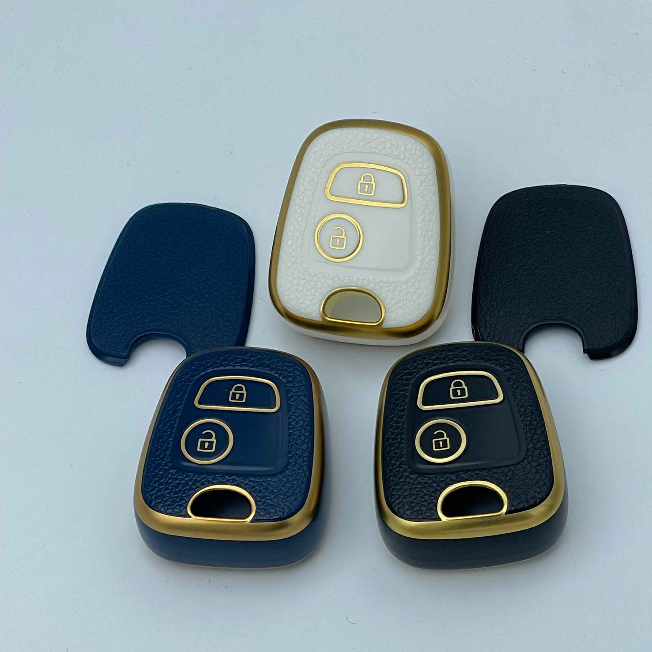 کاور ریموت و سوئیچ خودرو ام آر جی مدل 112 طرح چرمی مناسب برای رانا