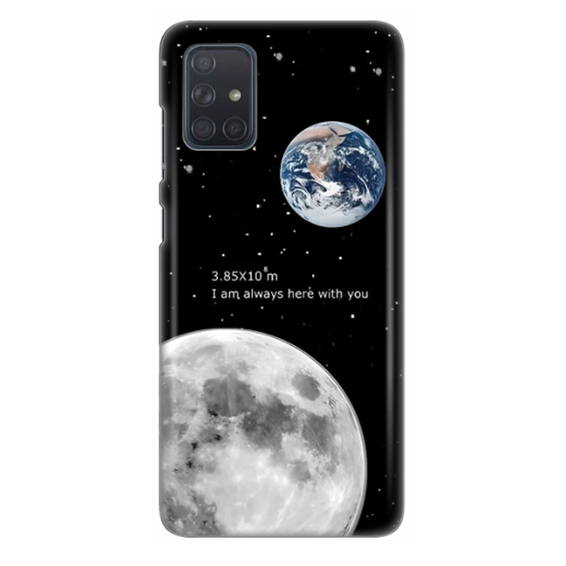 کاور طرح کره ماه و زمین کد DIMO-053 مناسب برای گوشی موبایل سامسونگ Galaxy A71