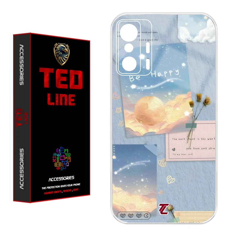 کاور تد لاین طرح کلاژ هنری کد 1127 مناسب برای گوشی موبایل شیائومی Mi 11T / 11T Pro