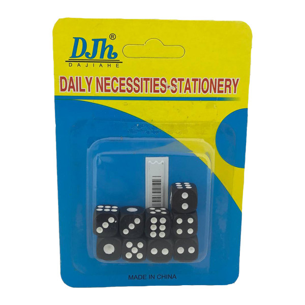 تاس بازی دیجیاهی مدل Dice مجموعه 9 عددی