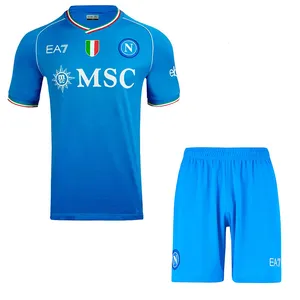 ست تی شرت و شلوارک ورزشی مردانه مدل ناپولی کد Home 2024