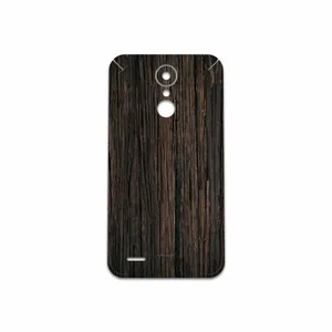 MAHOOT Burned Wood Cover Sticker for LG K10 2017