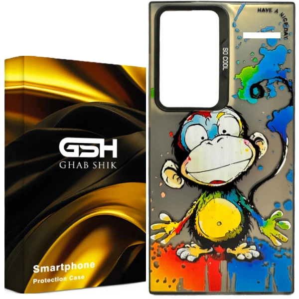 کاور قاب شیک مدل سوکول طرح مانکی  مناسب برای گوشی موبایل شیائومی  Redmi Note 13 Pro Plus 5G