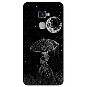 Megafone Girl and Moon 1369 Cover For Huawei Mate S