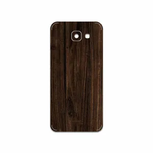MAHOOT Dark Walnut Wood Cover Sticker for Samsung Galaxy A8 2016