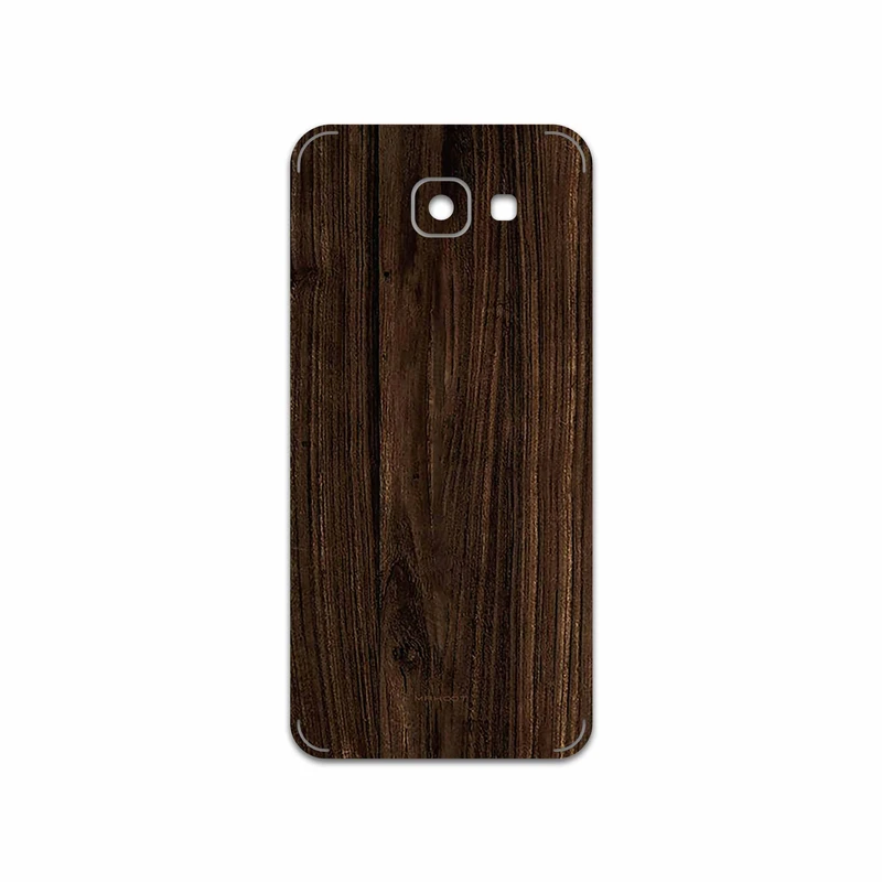 برچسب پوششی ماهوت مدل Dark Walnut Wood مناسب برای گوشی موبایل سامسونگ Galaxy A8 2016