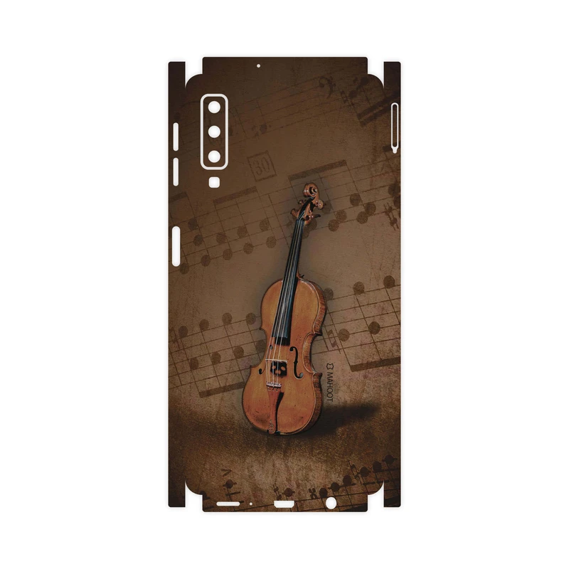 برچسب پوششی ماهوت مدل Violin-Instrument-FullSkin مناسب برای گوشی موبایل سامسونگ Galaxy A7 2018