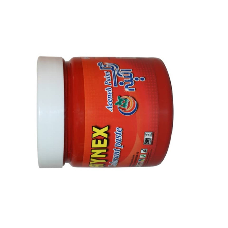 مادر رنگ اکریلیک پلاستیک قرمز آینه کد 003 وزن 250 گرم