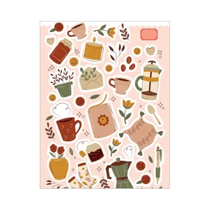 برچسب مدل coffee کد 023