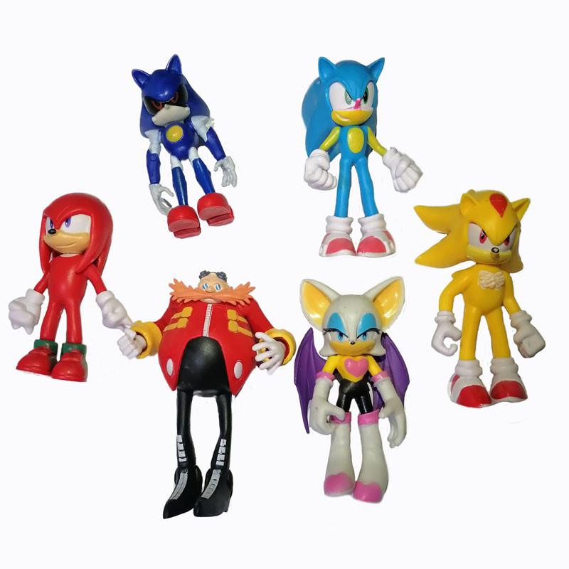 فیگور مدل sonic 2 مجموعه 6 عددی