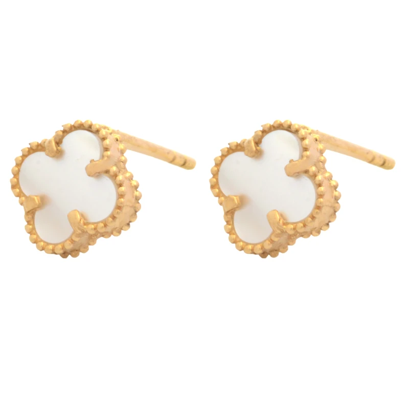 گوشواره میخی طلا 18 عیار زنانه طلای مستجابی مدل ونکلیف کد 87451 T2314