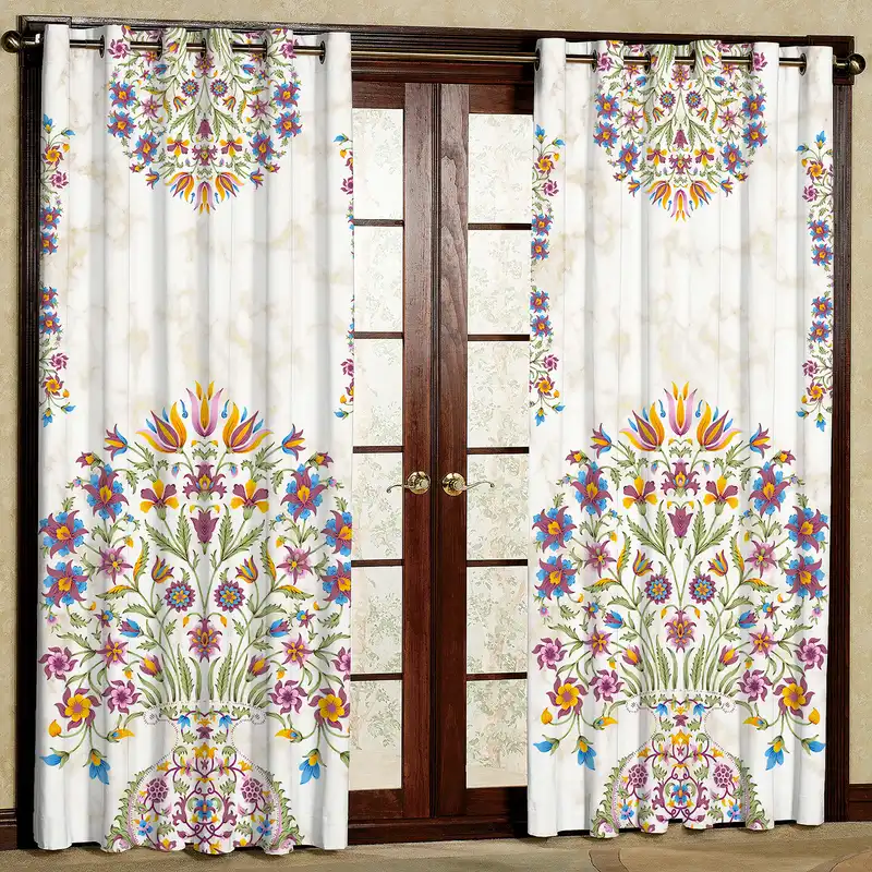 پرده مدل مخمل پانچی کد 4211 سایز 200x140 سانتی متر